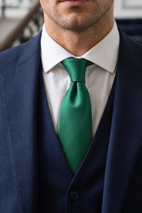Men’s Green Slim 6cm Tie