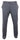 Mens Grey Charcoal Tweed Herringbone Wool Trousers - Charcoal