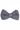 Men’s Grey Knitted Bow Tie