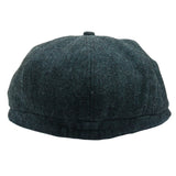 Men's Herringbone Newsboy Classic Flat Cap - Olive