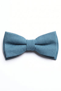 Men’s Light Blue Double Layer Bow Tie