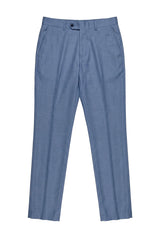 Charles - Men's Light Blue Summer Trousers