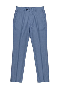 Charles - Men's Light Blue Summer Trousers