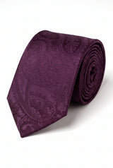 Men’s Lilac Paisley Tie Gift Set
