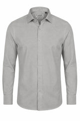Men's Long Sleeve Button-Down Dress Shirt - Grey