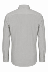 Men's Long Sleeve Button-Down Dress Shirt - Grey