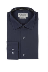 Men's Long Sleeve Button-Down Dress Shirt - Navy