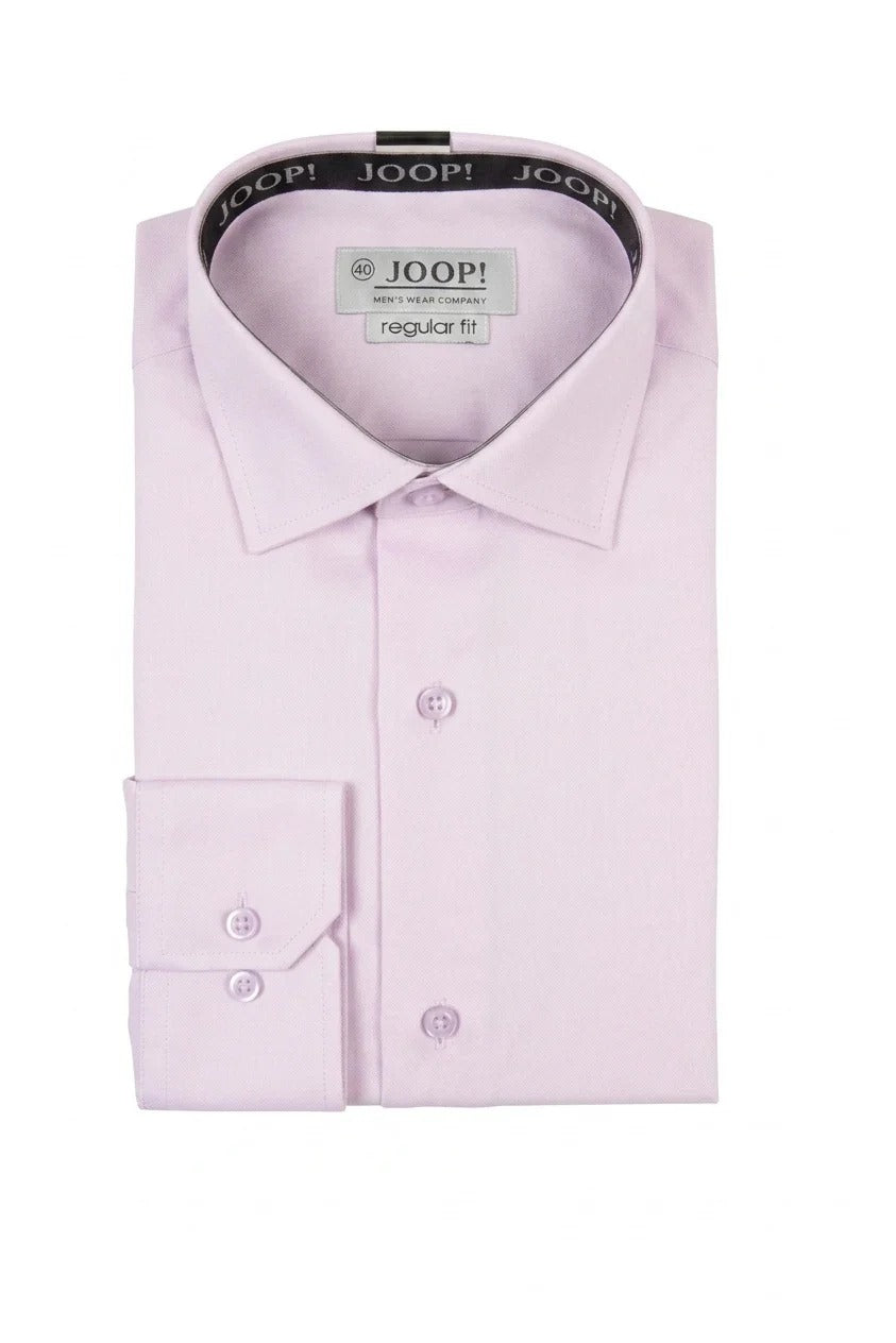 Men's Long Sleeve Button-Down Dress Shirt - Pink