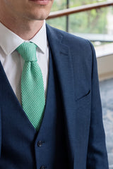 Men’s Mint Green Knitted Tie