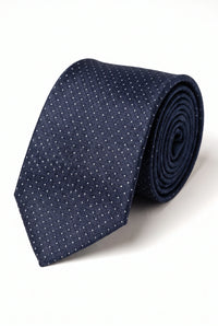 Men’s Navy Checked Tie