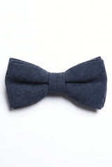 Men’s Navy Double Layer Bow Tie