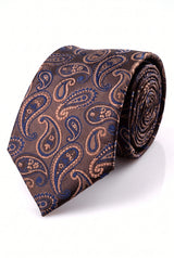 Men’s Navy Paisley Tie