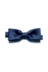 Men’s Navy Satin Bow Tie