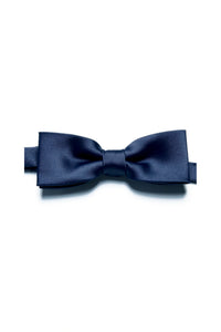 Men’s Navy Satin Bow Tie