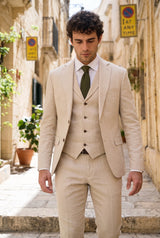 Men’s Olive Green Knitted Tie