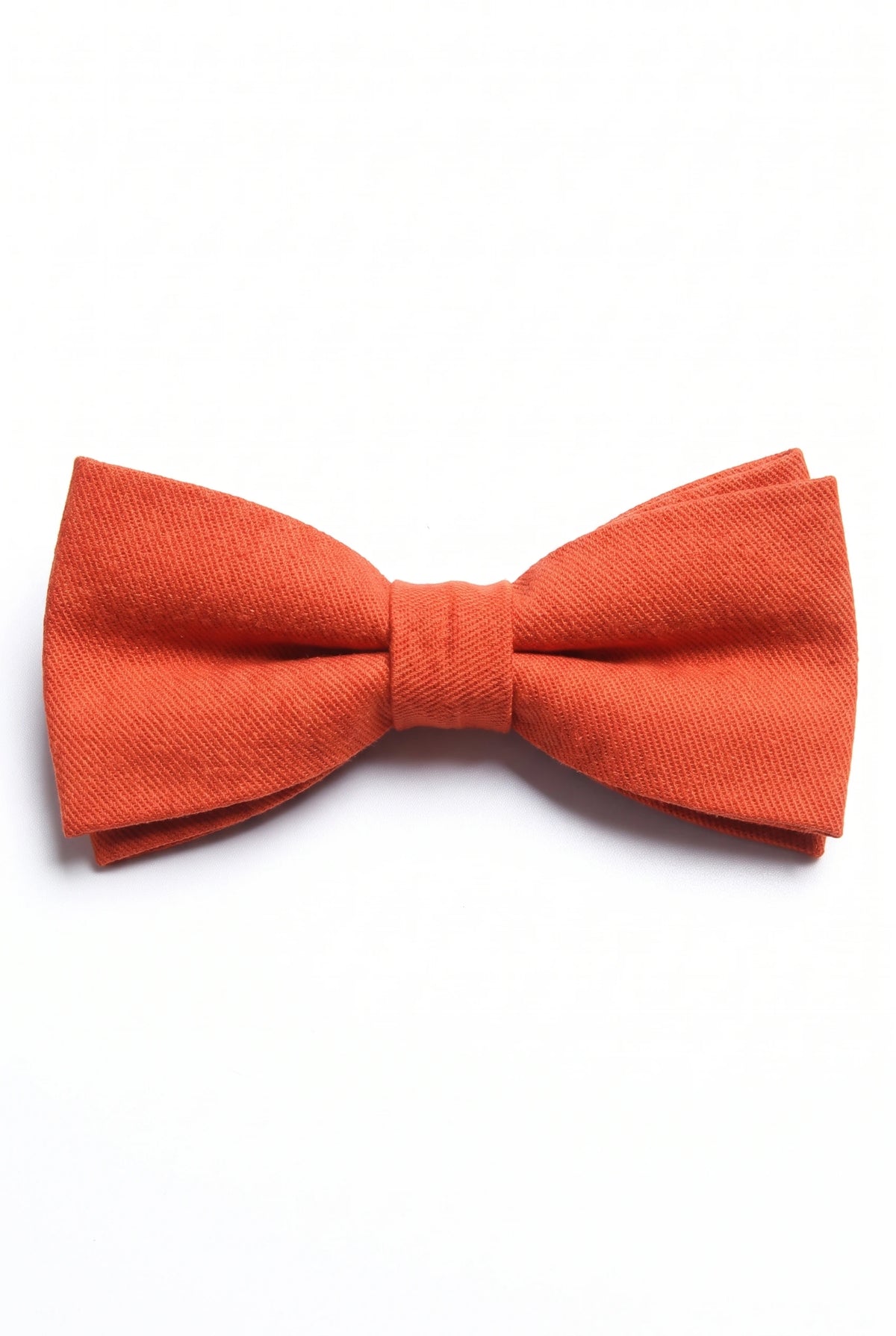 Men’s Orange Double Layer Bow Tie