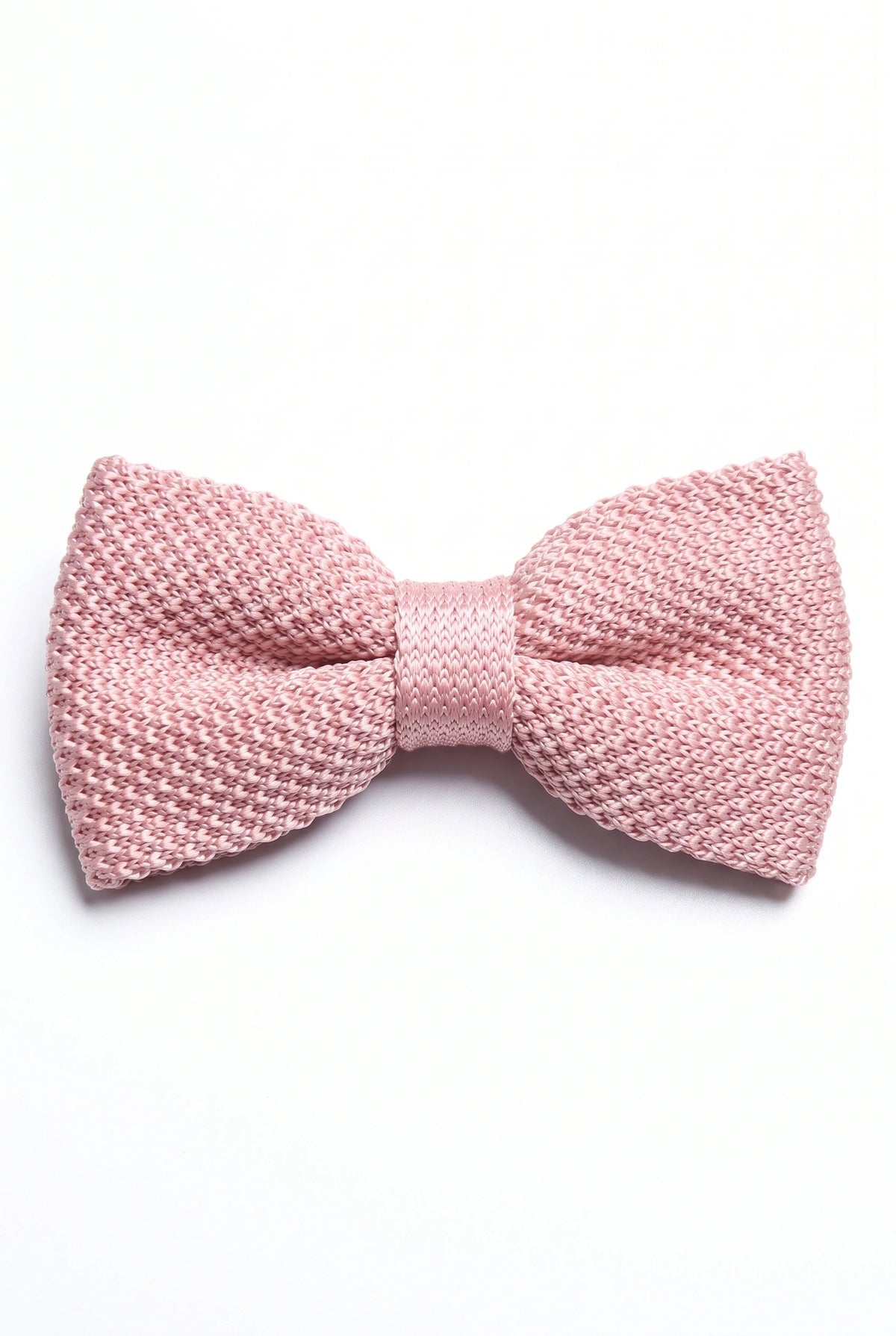 Men’s Pink Knitted Bow Tie