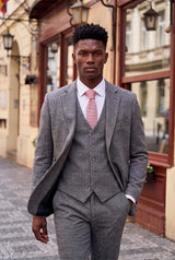Men’s Pink Knitted Tie