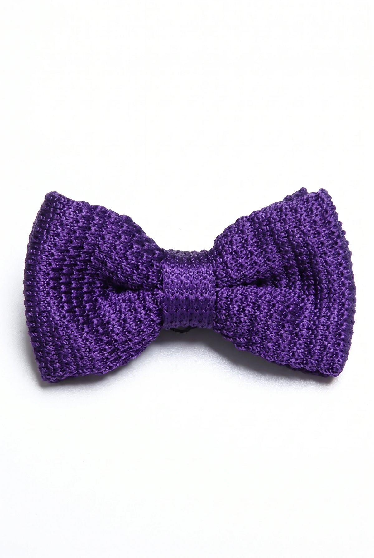 Men’s Purple Knitted Bow Tie