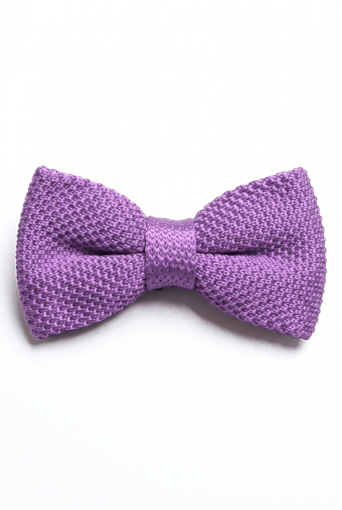 Men’s Purple Knitted Bow Tie