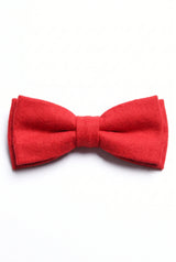 Men’s Red Tweed Bow Tie