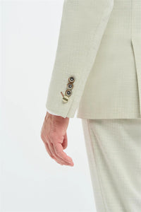 Men's Sage Green Tailored Fit Blazer