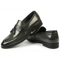 Men's Tassel High-Gloss Slip-On Loafers
