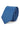 Men's Tie Pocket Sqaure Set Formal Solid Necktie - Blue