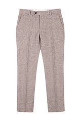 Ralph - Men's Cream Tweed Trousers