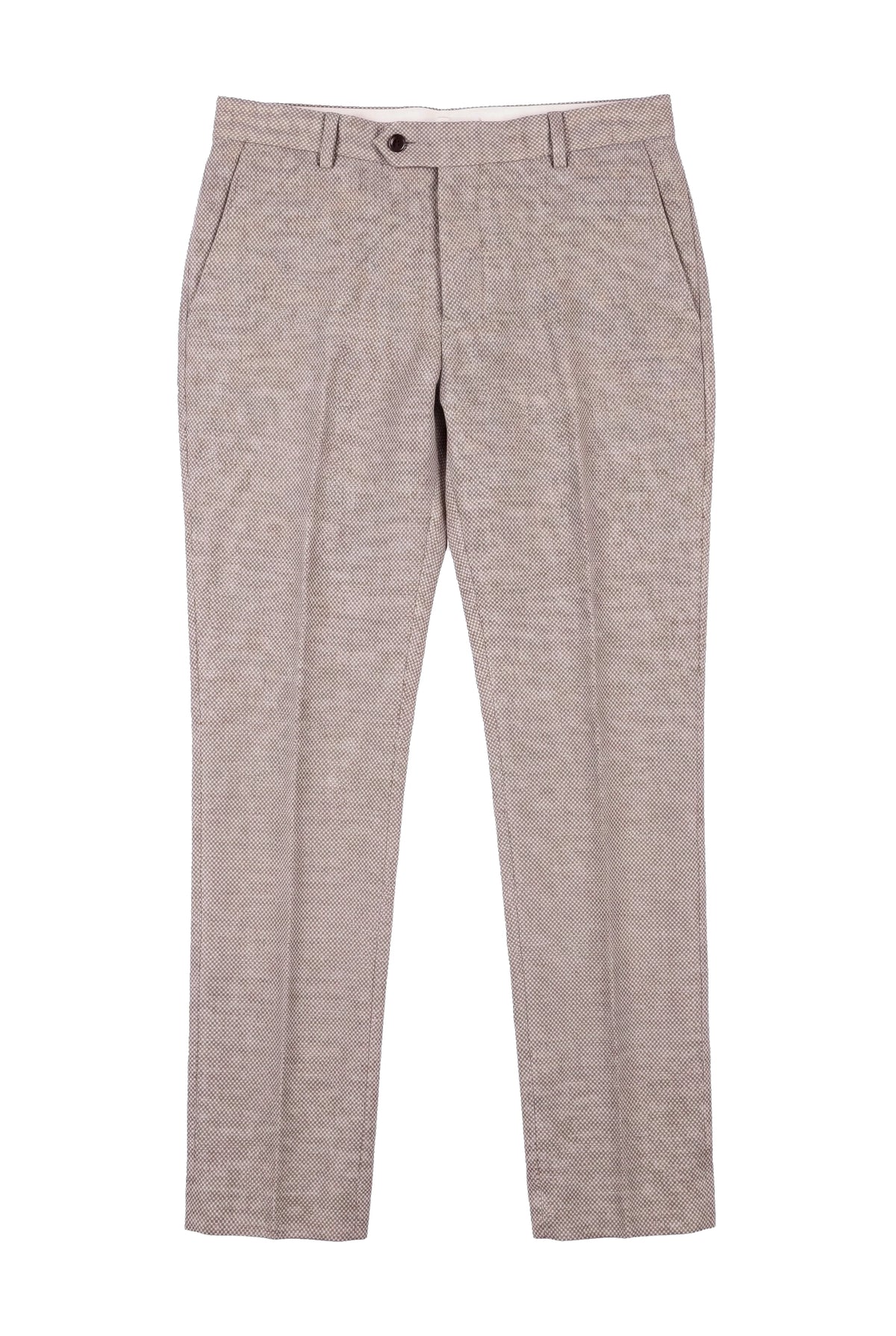 Ralph - Men's Cream Tweed Trousers