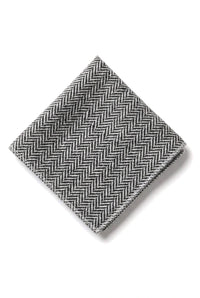 Men's Tweed Grey Tie Hankie Set Classic British Heritage Wool Herringbone