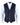Mens Vintage Navy-Blue Waistcoat with Pocket Watch