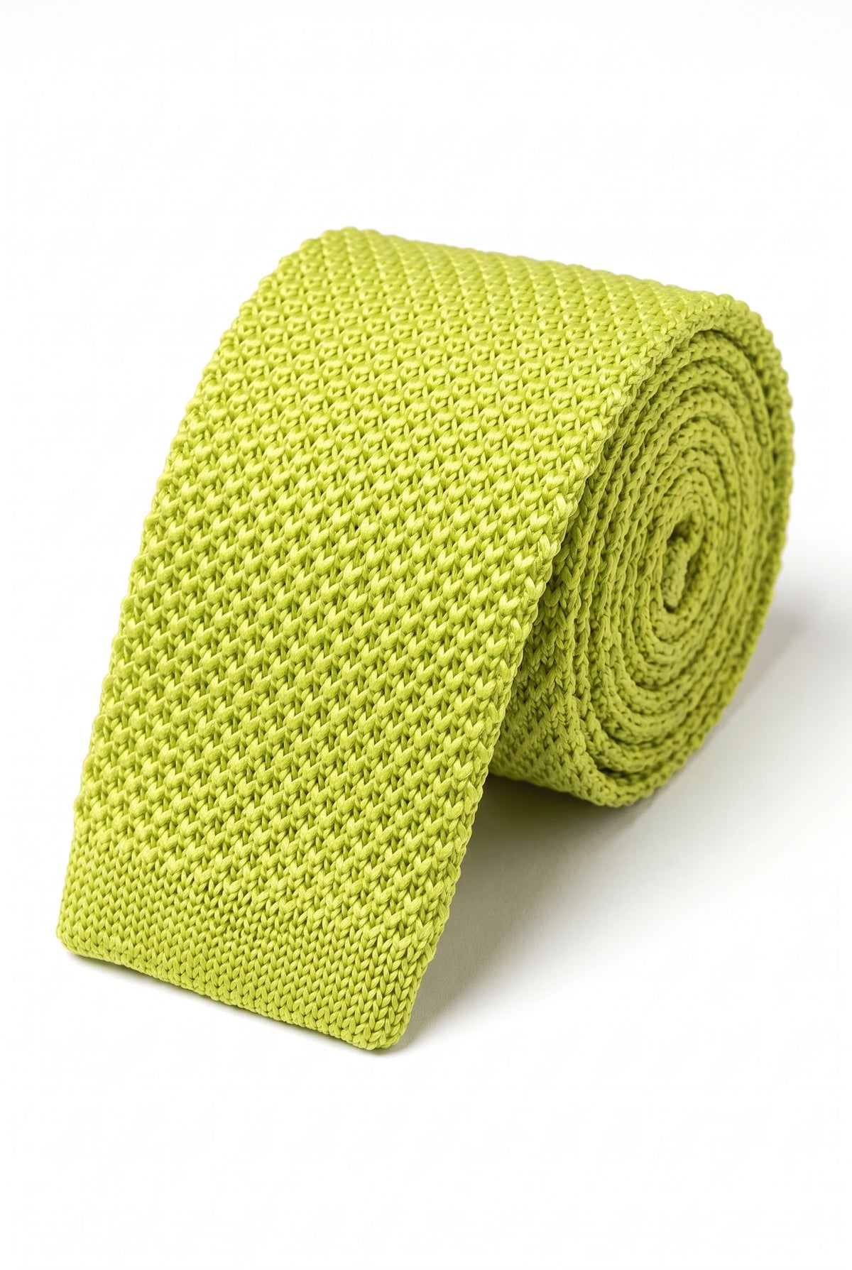 Men’s Yellow Knitted Tie