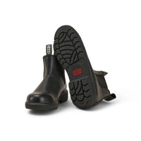 Endura 301 - Black Leather Chelsea Boots