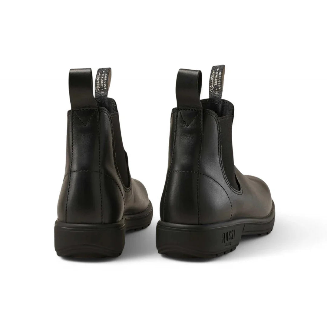Endura 301 - Black Leather Chelsea Boots