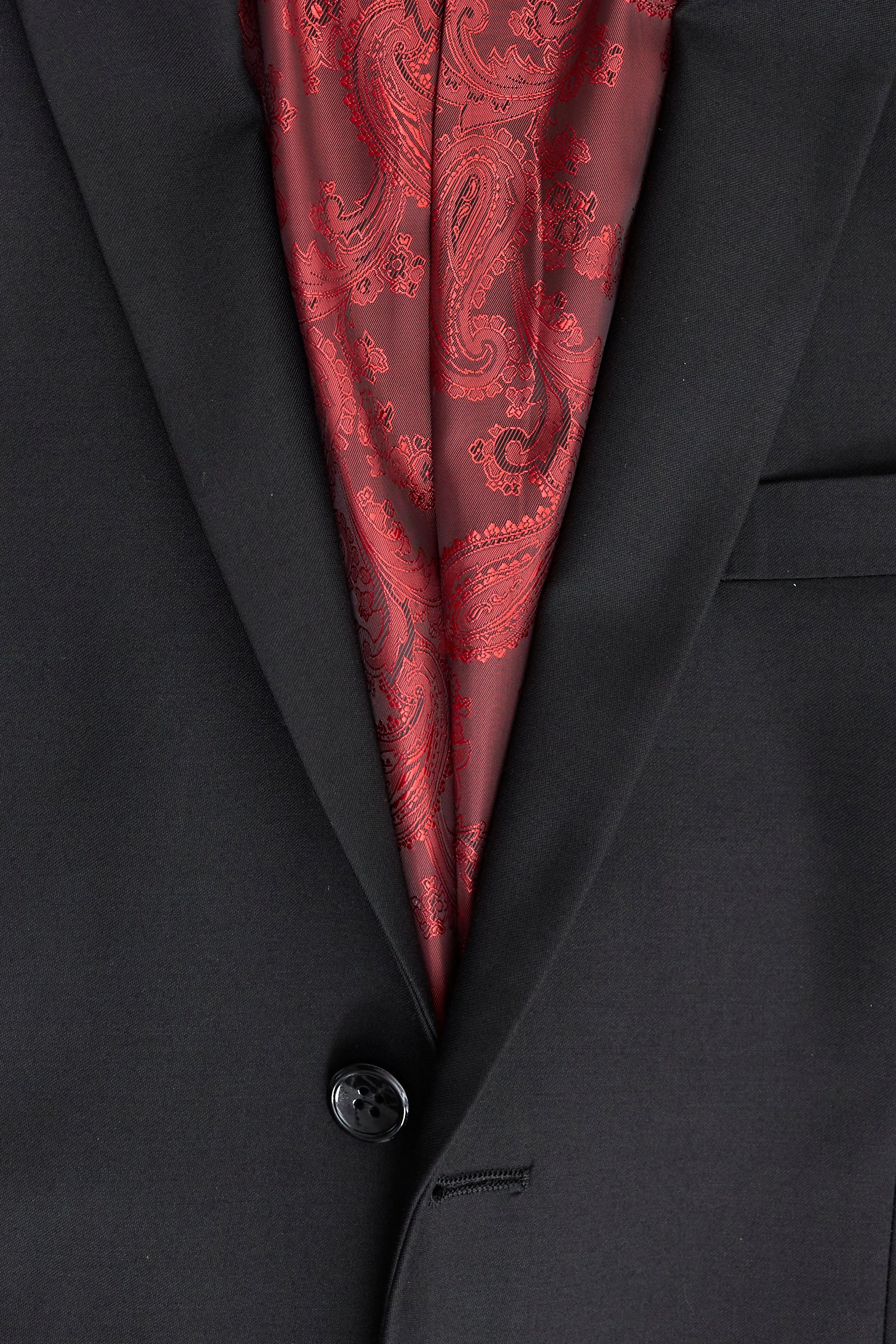 Paul Andrew Parker - Mens 3 Piece Black Tailored Fit Complete Suit Classic Door Man Mourning Funeral