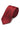 Paisley Neck Red Tie Gift Set Pocket Square Cuff Links Tie Floral Satin