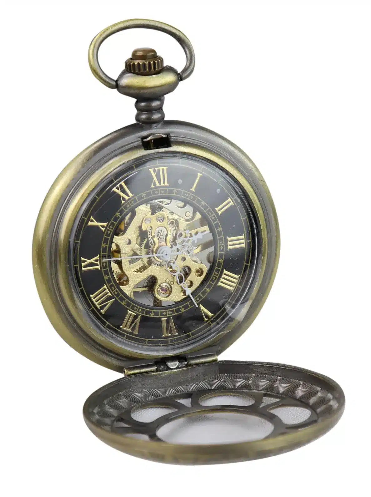 Gold Color Vintage Mechanical Pocket Watch: Buy Online - Happy Gentleman