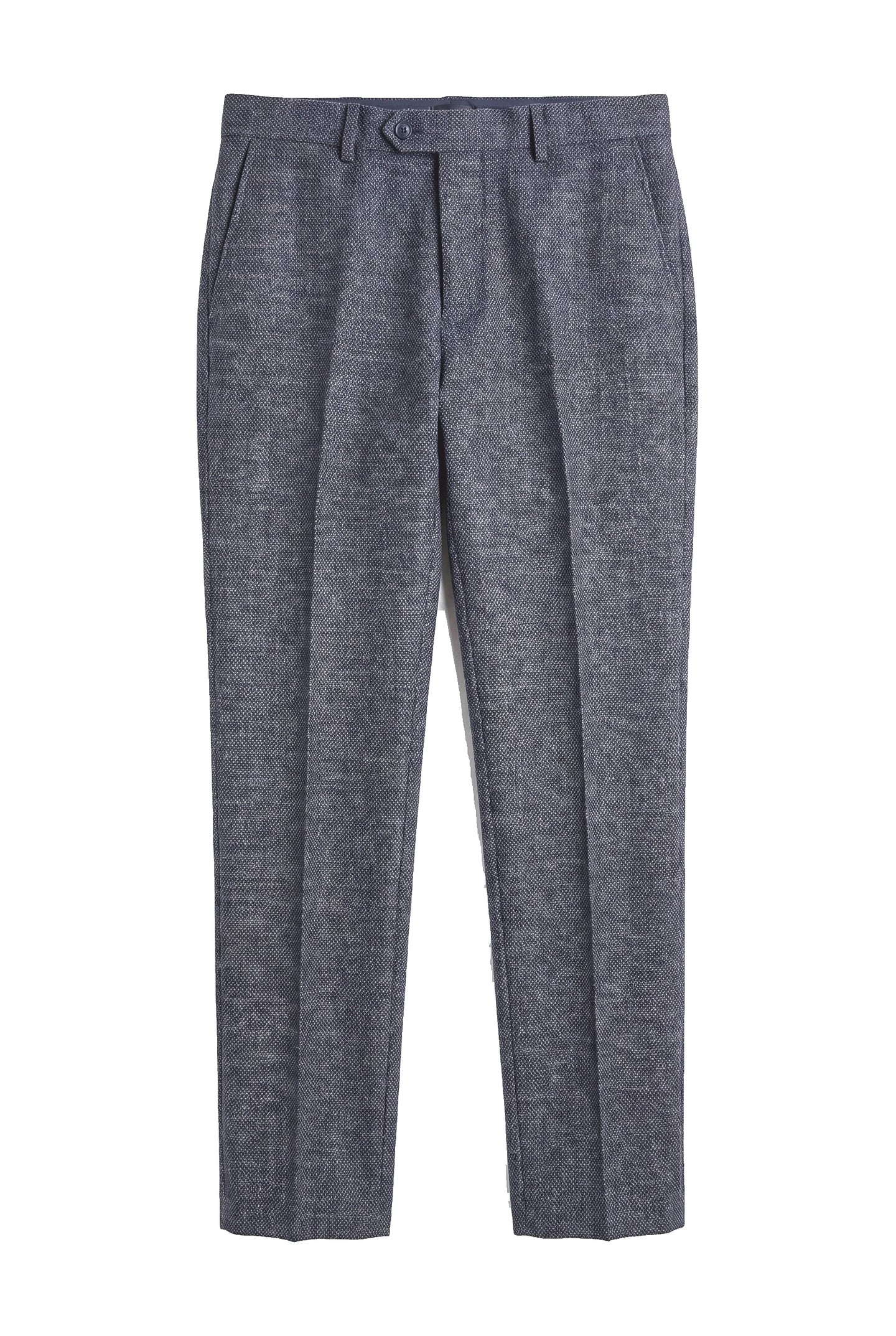 Ralph - Men's Navy Tweed Trousers
