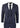 Navy-Blue Pinstripe 3 Piece Suit - RC20-31