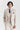 Regent - Cream 3 Piece Checked Wedding Suit for Men