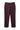 Regent - Men's Wine Plaid Check Trousers