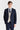 Regent Navy Check Suit with Constrasting Regent Cream Waistcoat