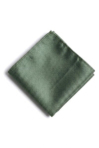 Satin Silk Textured Green Tie Gift Set Pocket Square Cuff Links Tie Matt Satin
