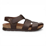 Stanley C1 - Men's Waterproof Bark Brown Leather Sandals