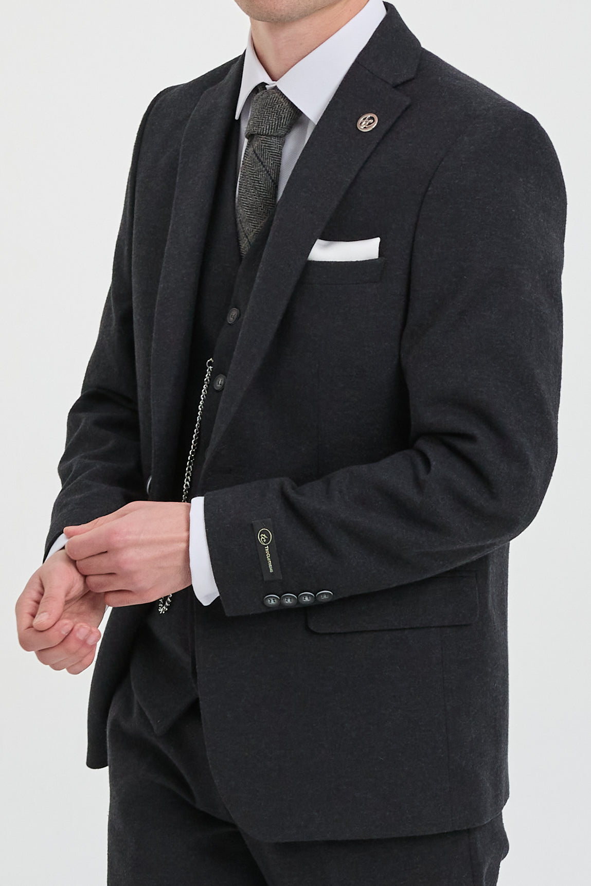 Mens Black Vintage 1920s Suit: Buy Online - Happy Gentleman
