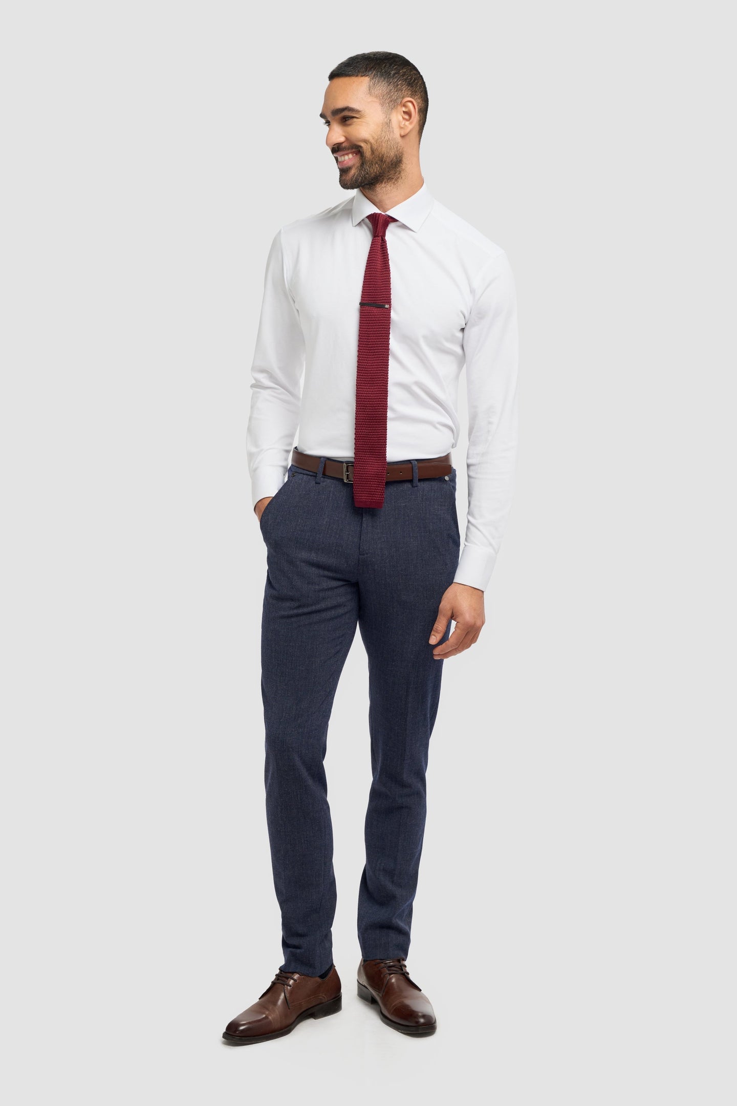 Tokyo - Men's Navy Blue Trousers