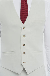 Tropez - Men's Grey Waistcoat