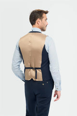 Tropez - Men's Navy Waistcoat