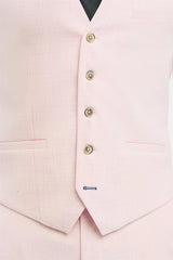 Tropez - Men's Pink Waistcoat